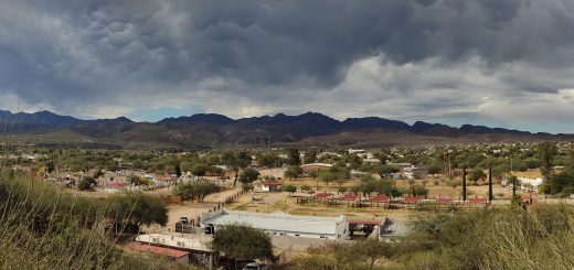 Vista de la Entrada Oriente en Moctezuma, Sonora - Cortesía instagram.com/julianvalenciac_